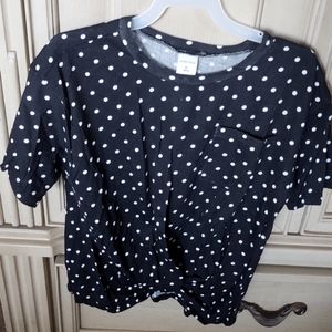 Nordstrom Girl's Polka Dot Top